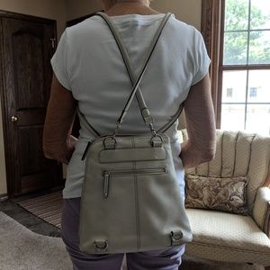 Clark's leather purse/back pack